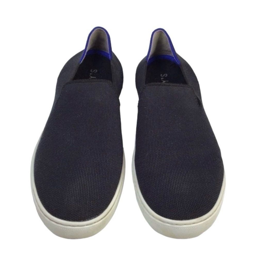 Rothy’s The Original Slip on Sneaker in Black Size 10.